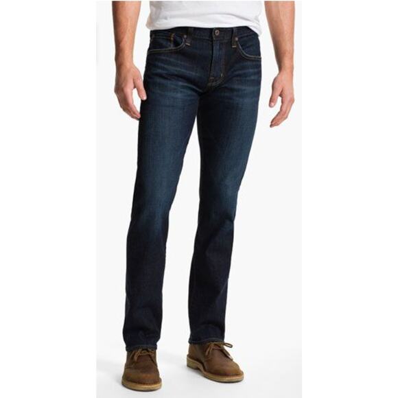 AG Adriano Goldschmied Men's Jeans,The Matchbox Slim Straight Jeans, 38 x 34 EUC - Picture 1 of 6